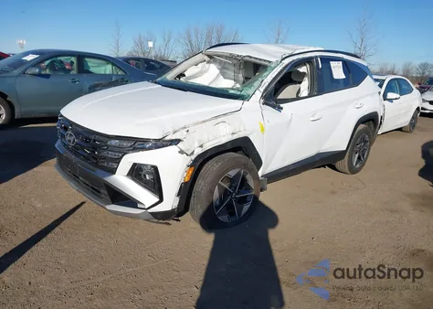 2025 Hyundai Tucson Sel z USA, uszkodzony, nr VIN 5NMJBCDE1SH475326